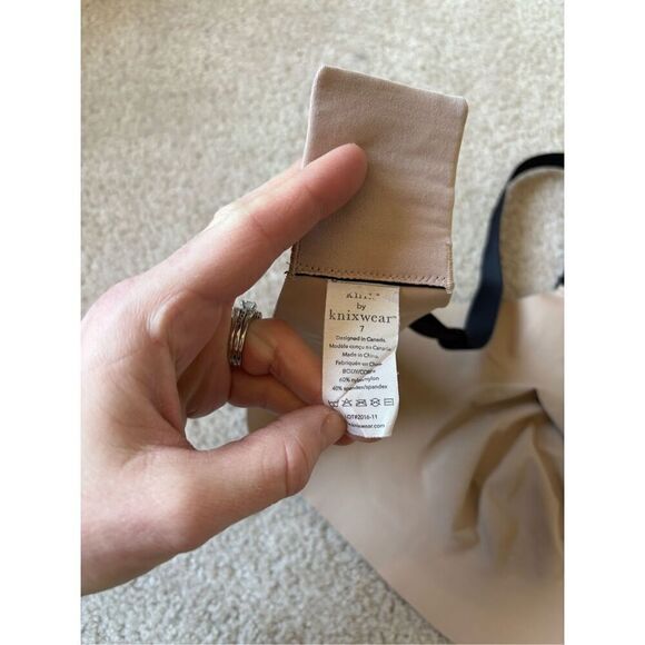 Knix Wireless Evolution Comfort Bra size 7 36DD 36E 38DD 38E Black - Picture 3 of 7